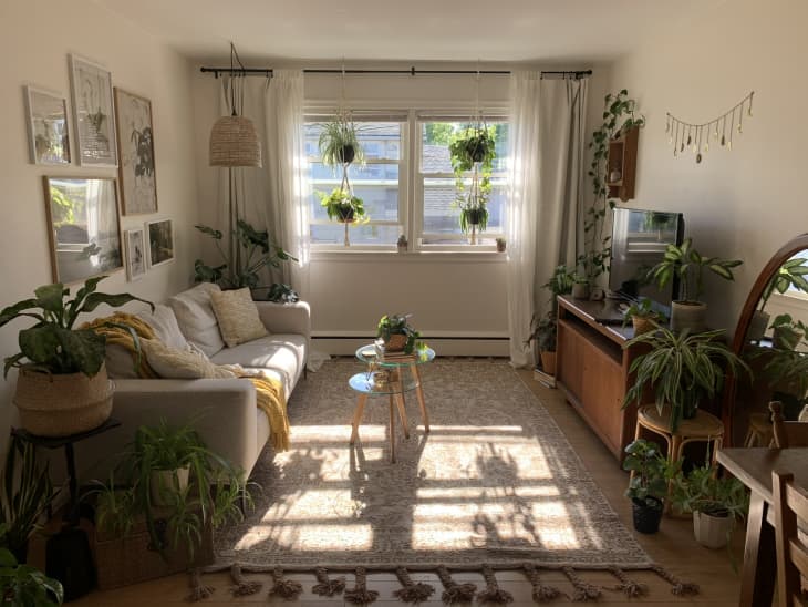 Plant Display Option for Small Spaces Apartment Therapy